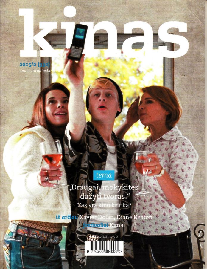 KINAS magazine side cover Issue 330  2015