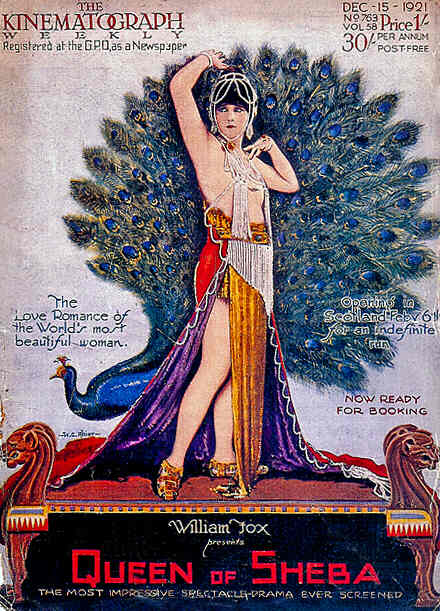 KINE WEEKLY magazine side cover Issue 763 15 December 1921