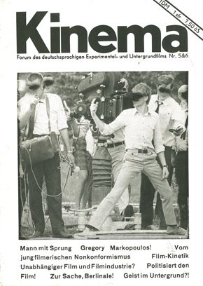 KINEMA (GERMANY) magazine side cover Issue 5-6  1968
