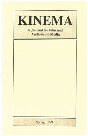 KINEMA magazine side cover Spring 1999