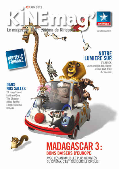 KINEMAG magazine side cover Issue 42 June 2012