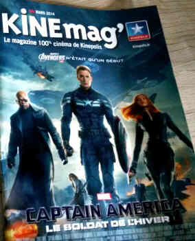 KINEMAG magazine side cover Issue 59 March 2014