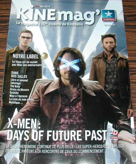 KINEMAG magazine side cover Issue 61 May 2014
