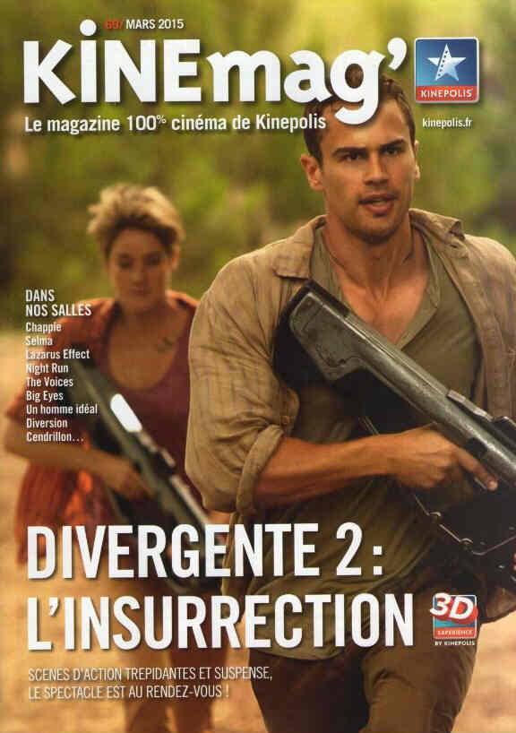 KINEMAG magazine side cover Issue 69 March 2015