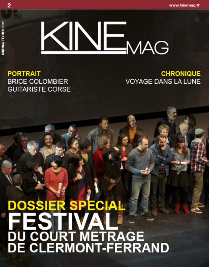 KINEMAG magazine side cover February 2012