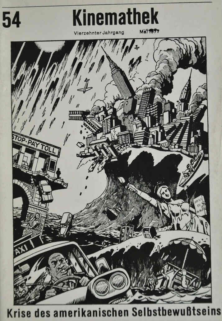KINEMATHEK magazine side cover Issue 54 May 1977