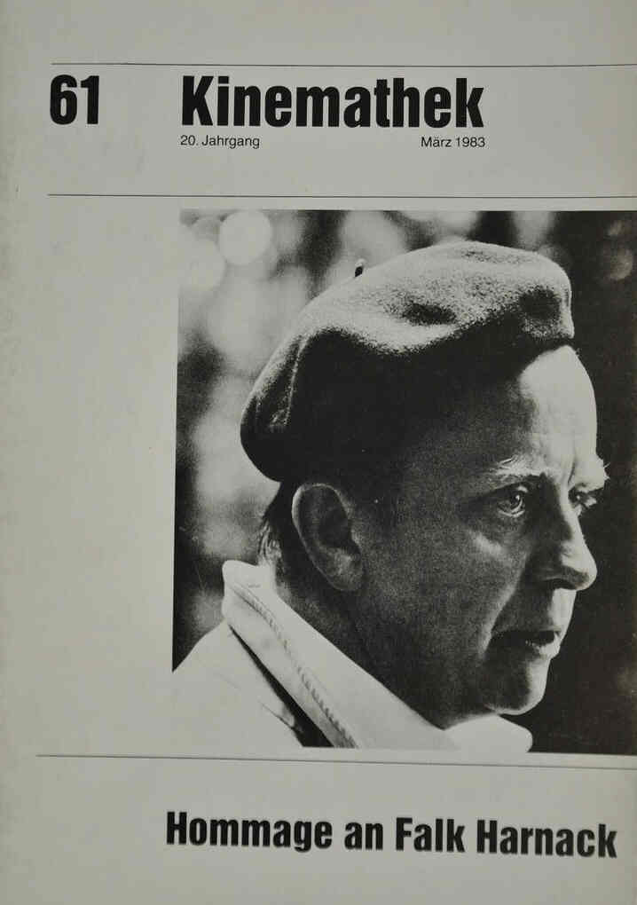 KINEMATHEK magazine side cover Issue 61 March 1983