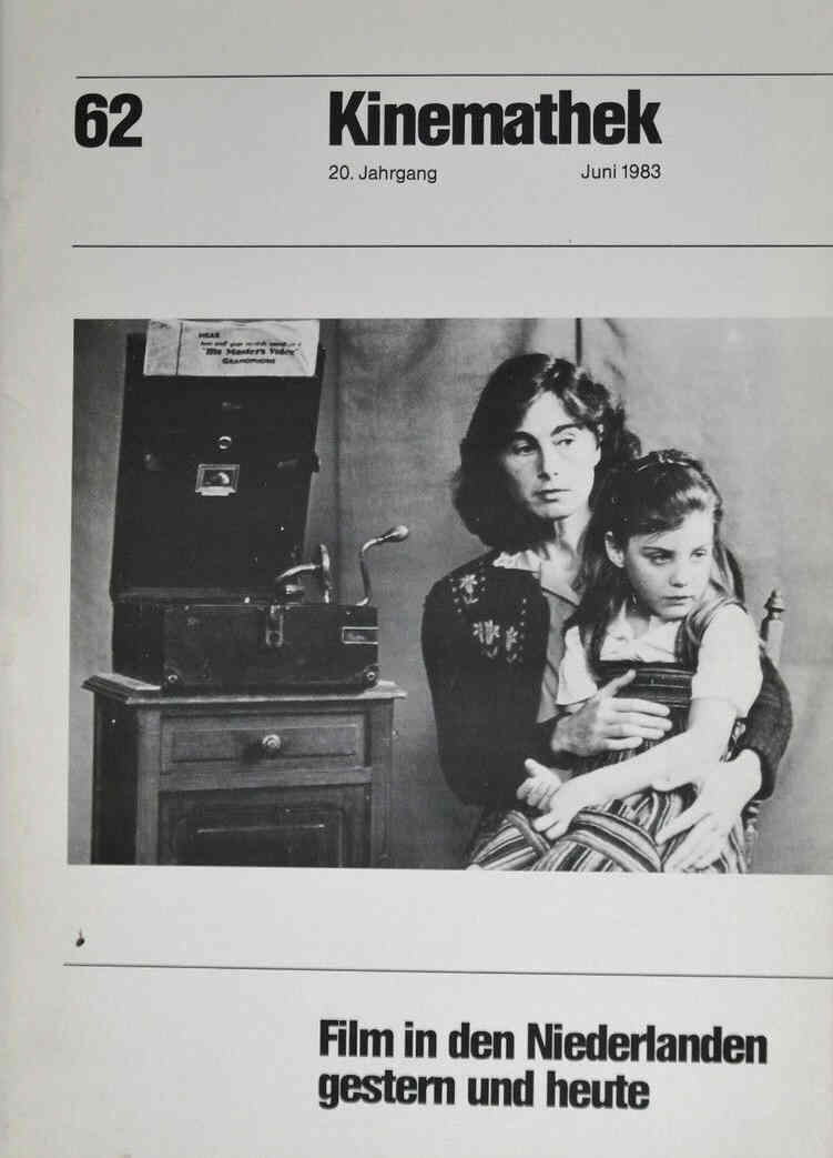 KINEMATHEK magazine side cover Issue 62 June 1983