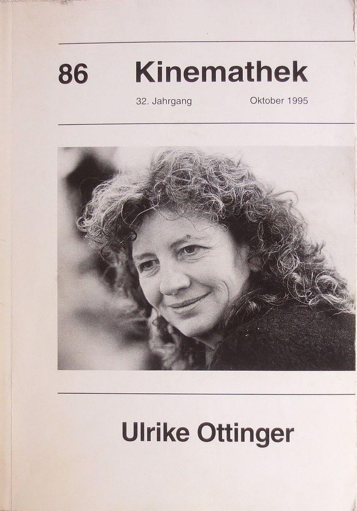KINEMATHEK magazine side cover Issue 86  October 1995