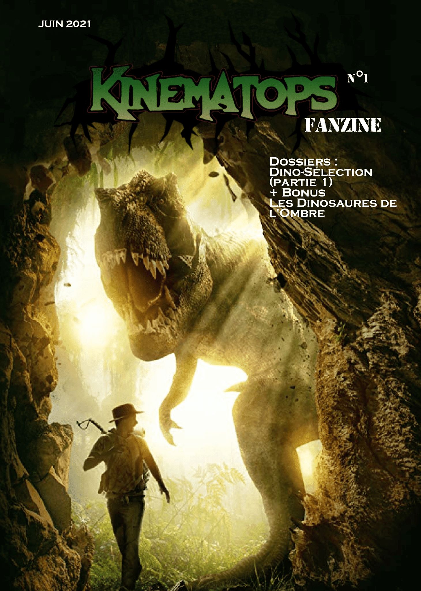 KINEMATOPS magazine side cover Issue 1  June 2021