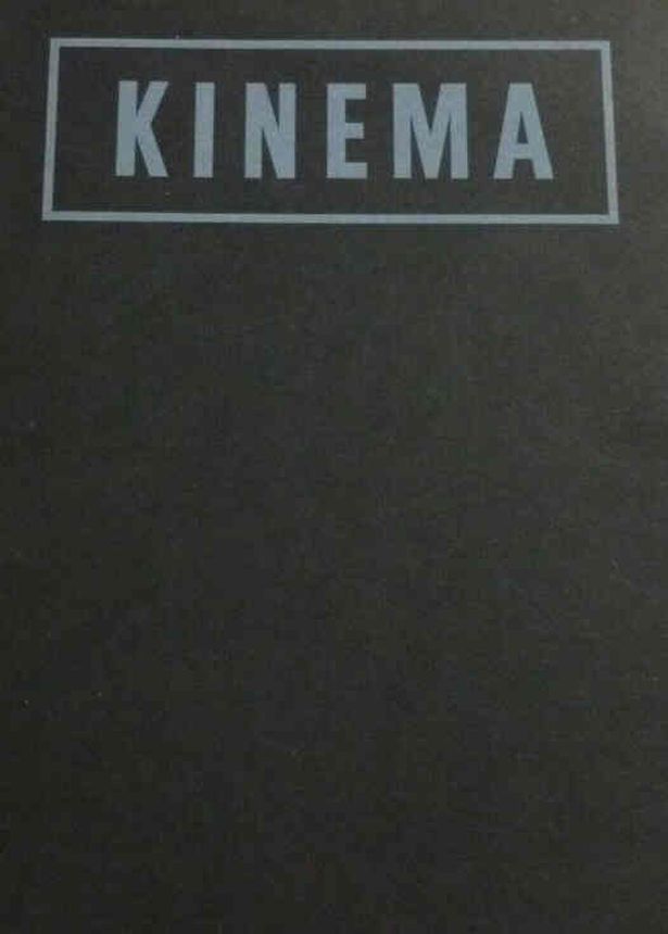 KINEMA (UK) magazine side cover Issue 1  June 1968