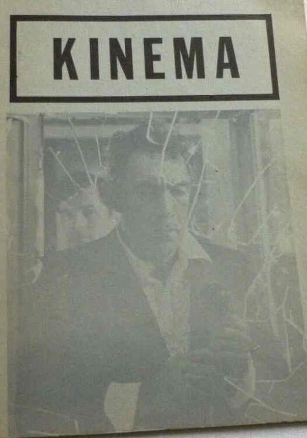 KINEMA (UK) magazine side cover Issue 2  June 1969