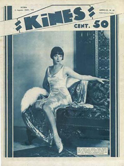KINES magazine side cover Issue 31 11 August 1929