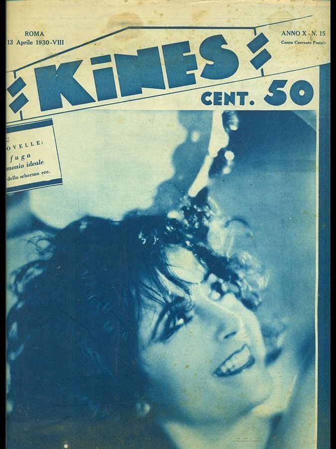 KINES magazine side cover Issue 15 13 April 1930
