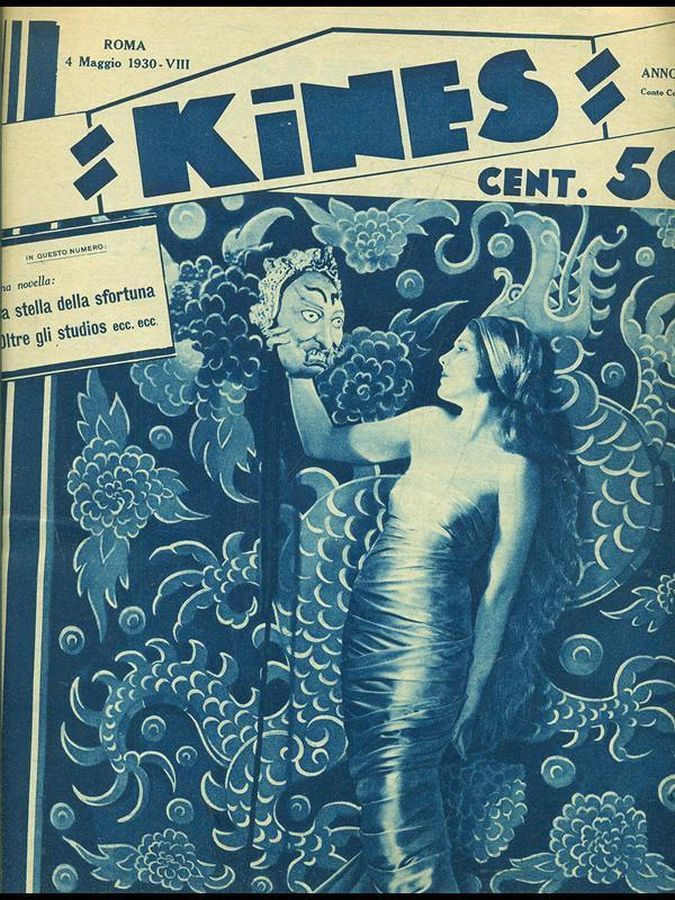 KINES magazine side cover Issue 18 4 May 1930