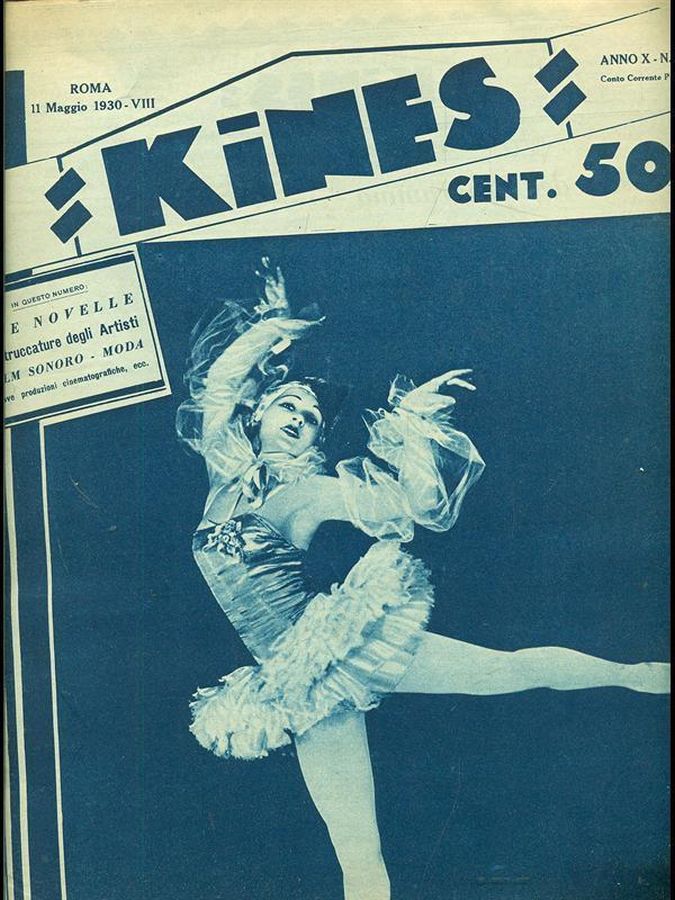 KINES magazine side cover Issue 19 11 May 1930