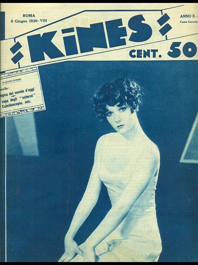 KINES magazine side cover Issue 23 8 June 1930