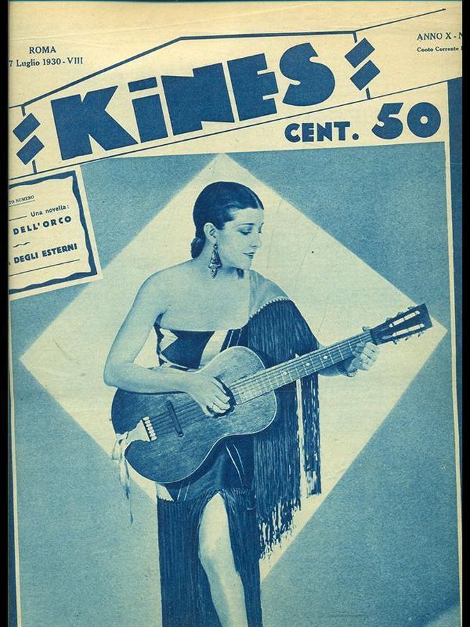 KINES magazine side cover Issue 30 7 July 1930