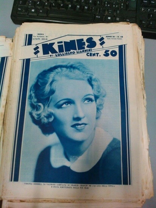 KINES magazine side cover Issue 15 12 April 1931