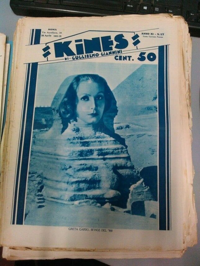 KINES magazine side cover Issue 17 26 April 1931