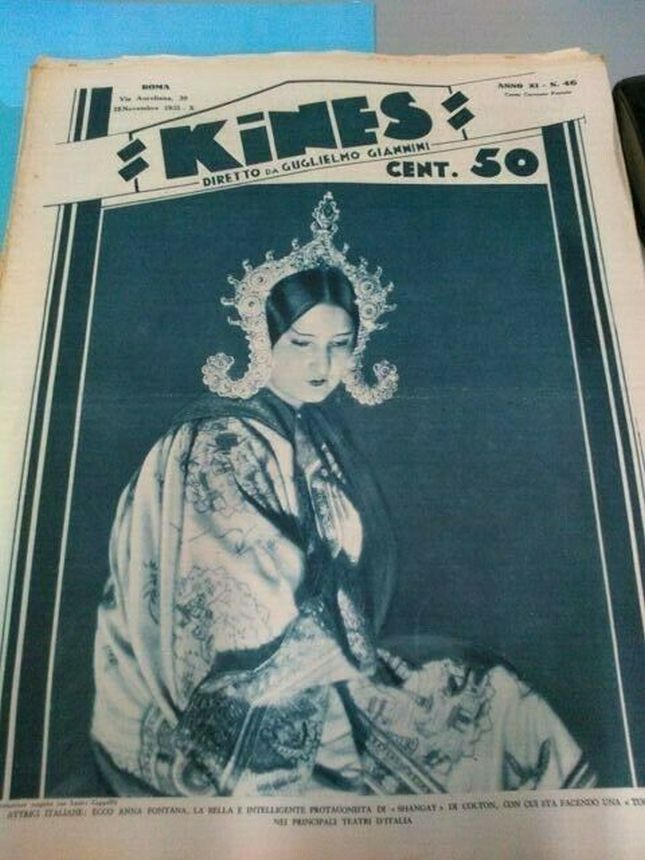 KINES magazine side cover Issue 46 15 November 1931