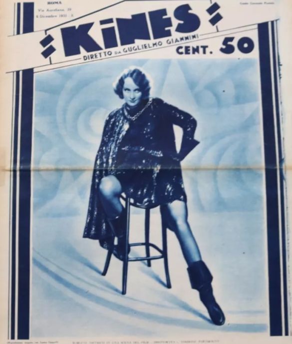 KINES magazine side cover Issue 49 6 December 1931