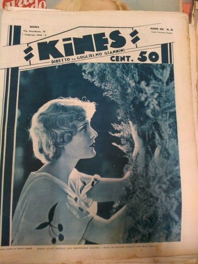 KINES magazine side cover Issue 6 7 February 1932