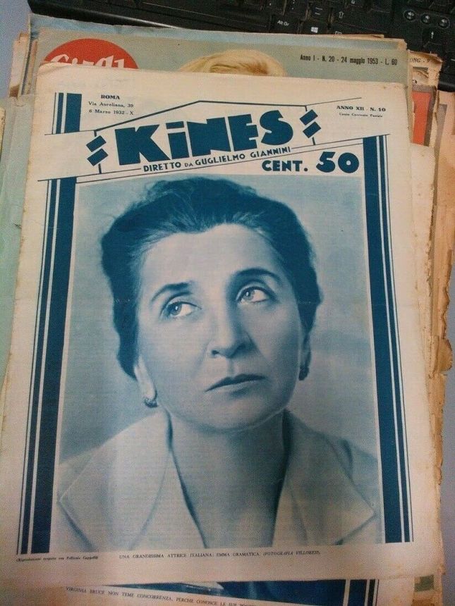 KINES magazine side cover Issue 10 6 March 1932