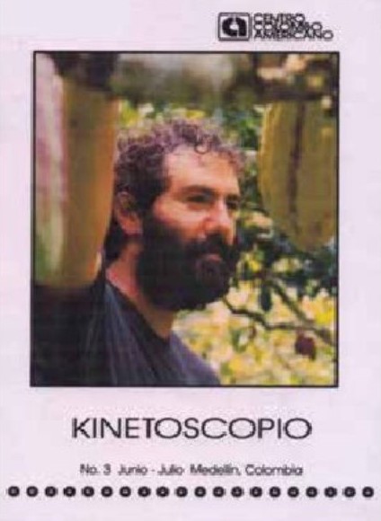 KINETOSCOPIO magazine side cover Issue 3 June/July 1990