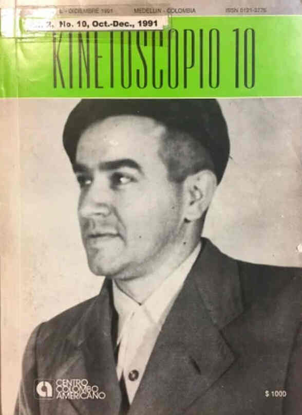 KINETOSCOPIO magazine side cover Issue 10 October/November/December 1991