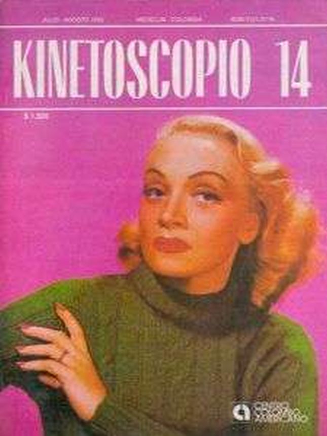KINETOSCOPIO magazine side cover Issue 14 July/August 1992
