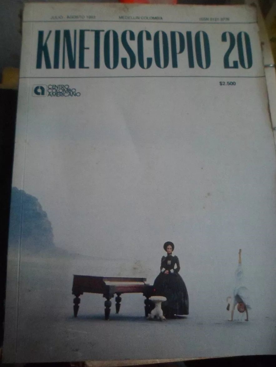 KINETOSCOPIO magazine side cover Issue 20 July/August 1993