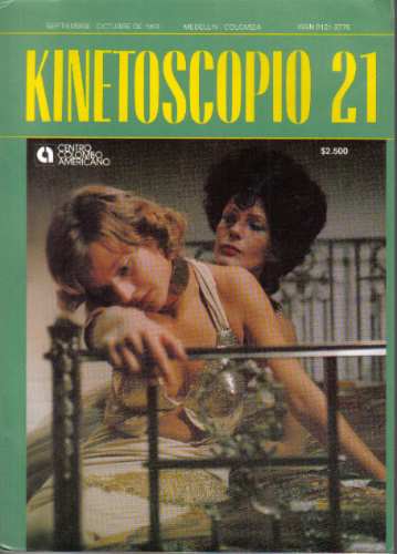 KINETOSCOPIO magazine side cover Issue 21 September/October 1993
