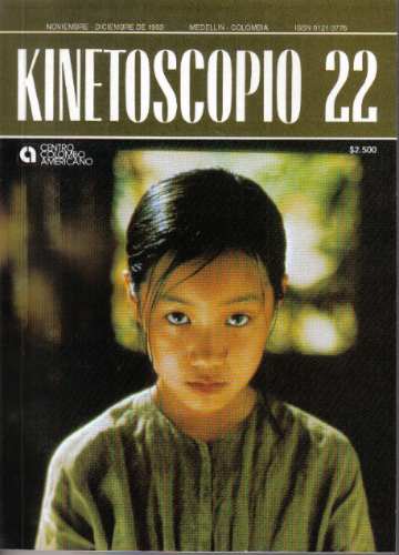KINETOSCOPIO magazine side cover Issue 22 November/December 1993