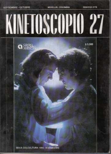 KINETOSCOPIO magazine side cover Issue 27 September/October 1994