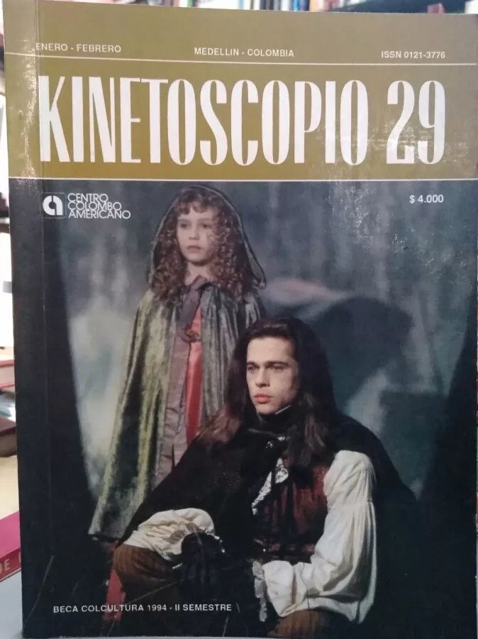 KINETOSCOPIO magazine side cover Issue 29 January/February 1995
