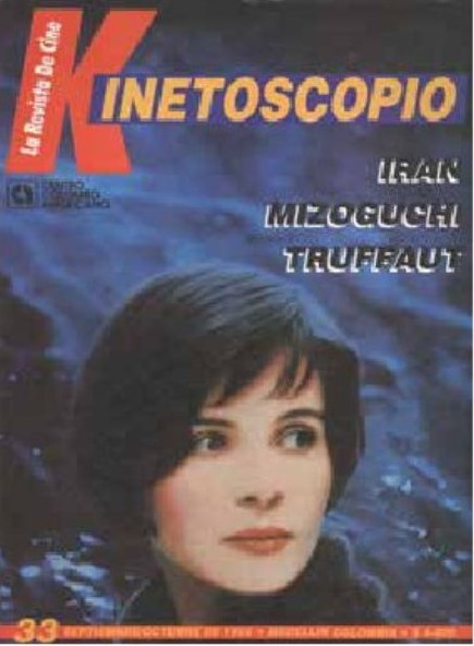 KINETOSCOPIO magazine side cover Issue 33  1995