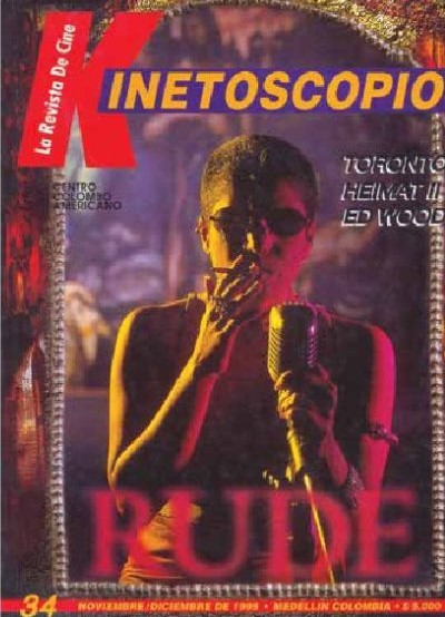 KINETOSCOPIO magazine side cover Issue 34  1995