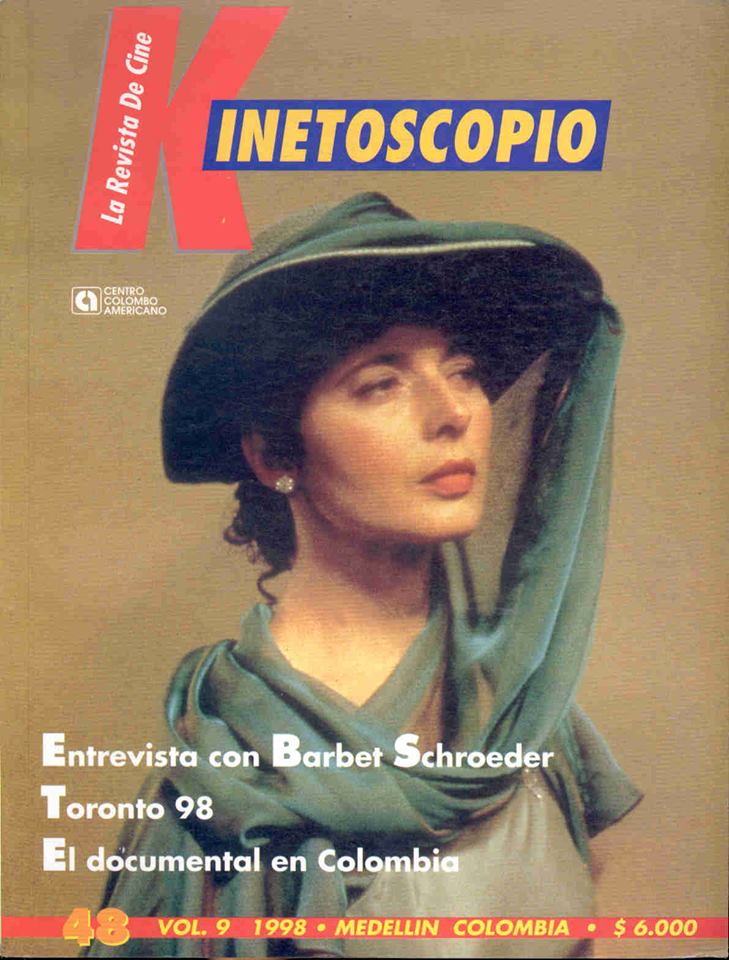 KINETOSCOPIO magazine side cover Issue 48 January 1998