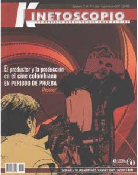 KINETOSCOPIO magazine side cover Issue 79  2007