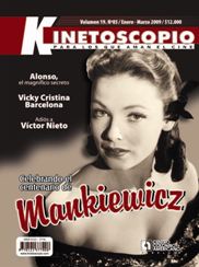 KINETOSCOPIO magazine side cover Issue 85 January/February/March 2009