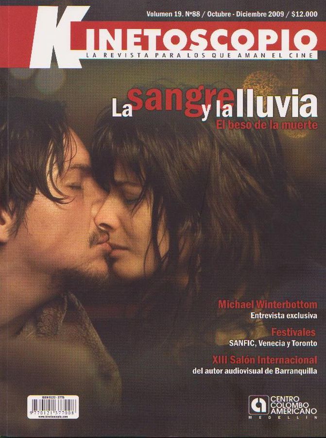 KINETOSCOPIO magazine side cover Issue 88 October/November/December 2009