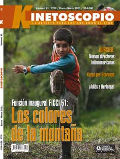 KINETOSCOPIO magazine side cover Issue 93 January/February/March 2011