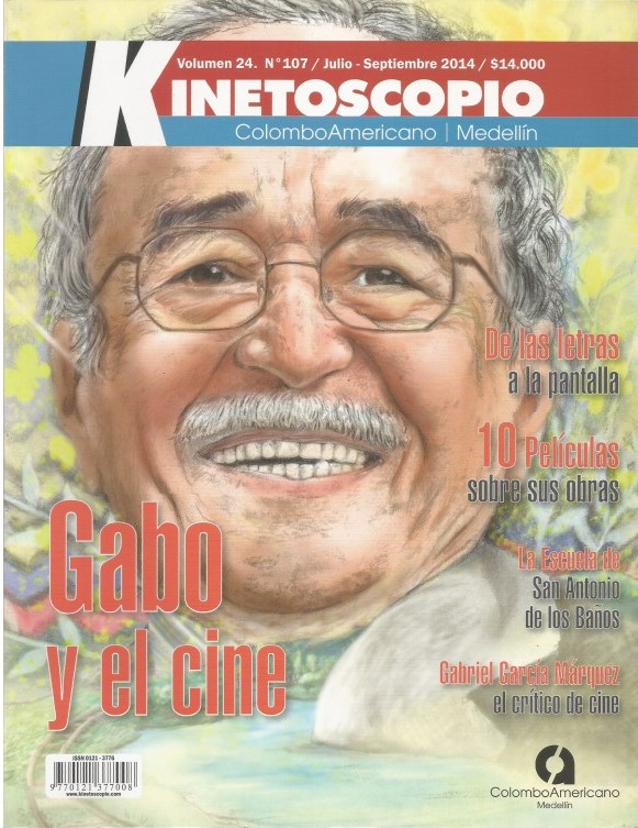 KINETOSCOPIO magazine side cover Issue 107  July/August 2014