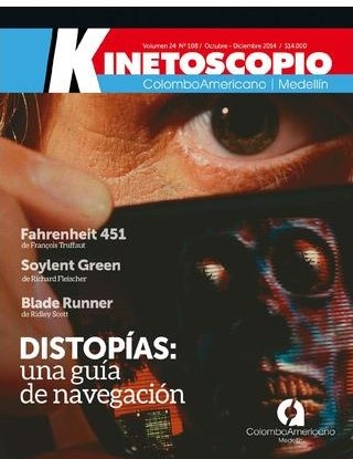 KINETOSCOPIO magazine side cover Issue 108  October/November 2014