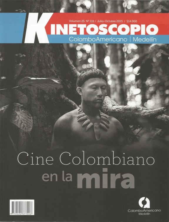 KINETOSCOPIO magazine side cover Issue 111  July/October 2015