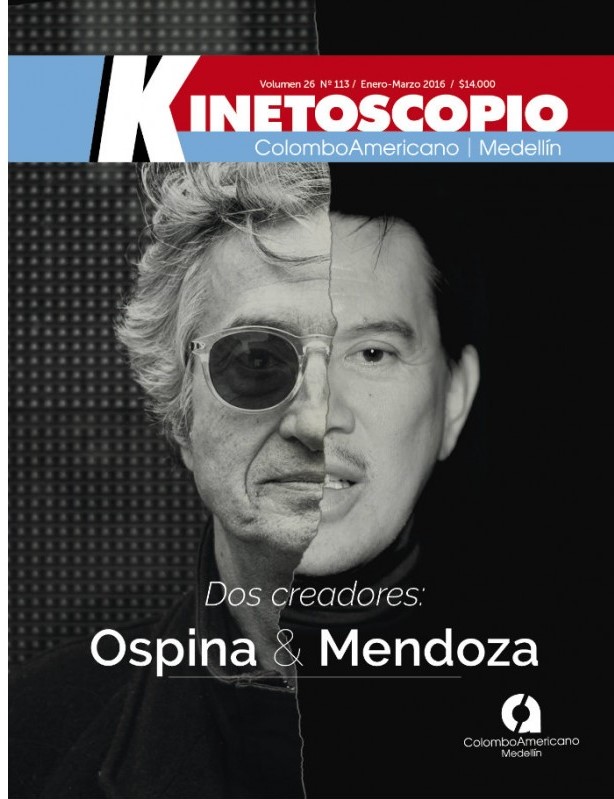 KINETOSCOPIO magazine side cover Issue 113  January/February 2016