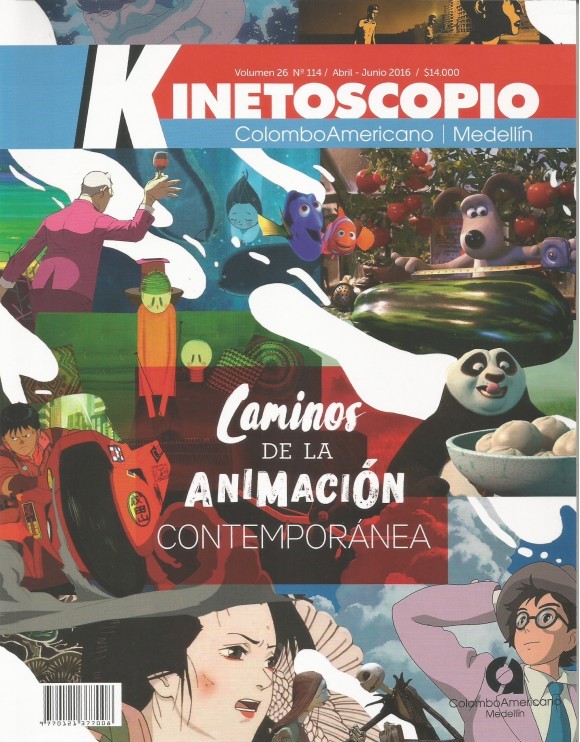 KINETOSCOPIO magazine side cover Issue 114  April/May 2016