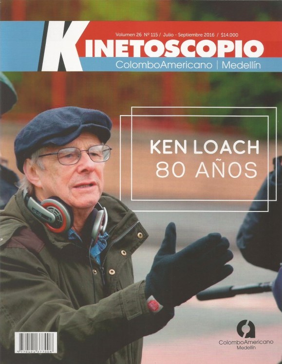 KINETOSCOPIO magazine side cover Issue 115  July/August 2016