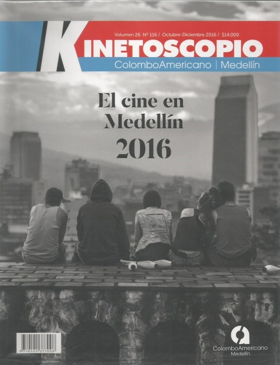 KINETOSCOPIO magazine side cover Issue 116  October/November 2016